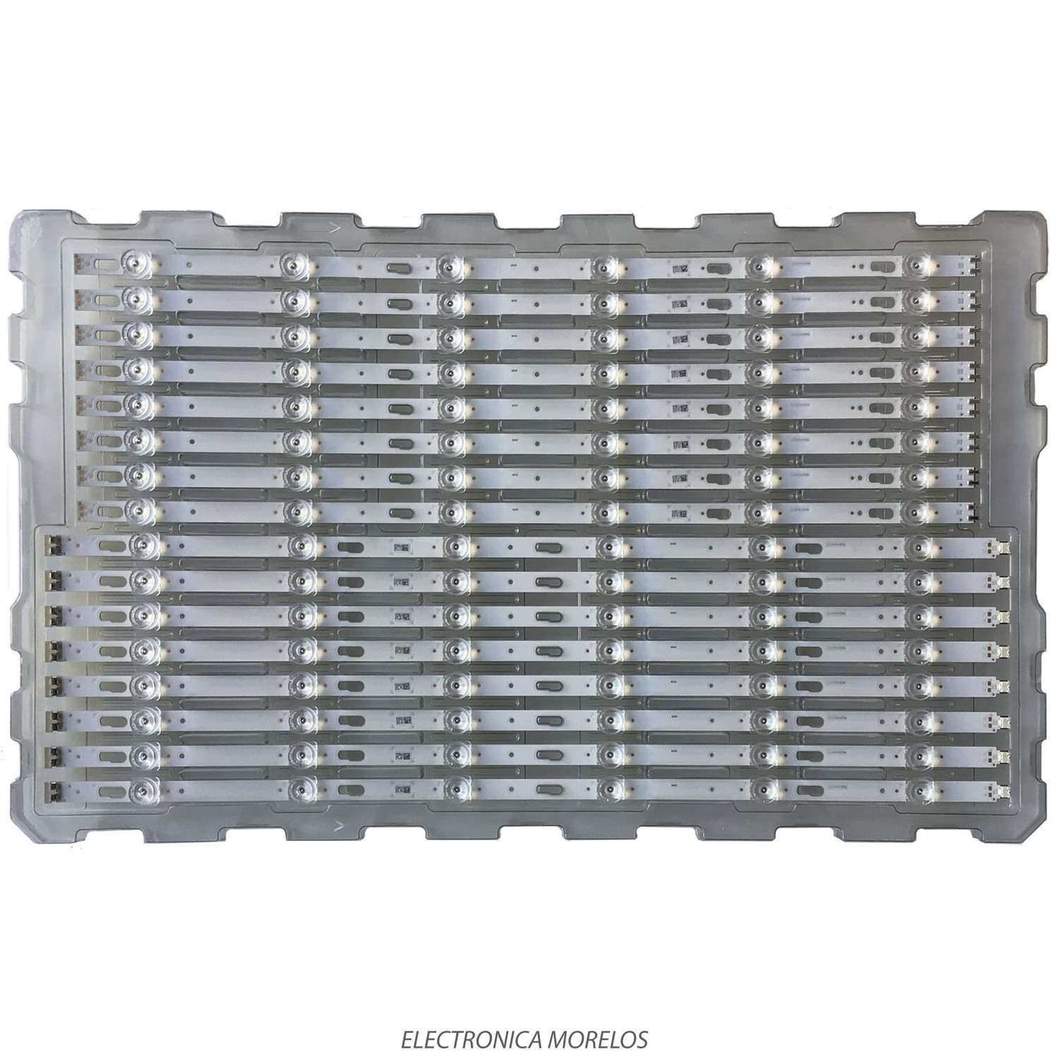KIT DE LED'S PARA TV SAMSUNG / NUEVOS ORIGINAL  8 PZ / NUMERO DE PARTE BN96-50458A / BN96-50459A / V0T7-580MA-R0 / V0T7-580MB-R0 / GS-AL2 / PANEL CY-BT058HGCV1H / CY-BT058HGPV1H / MODELO UN58TU7000FXZA XC04 - Imagen 2